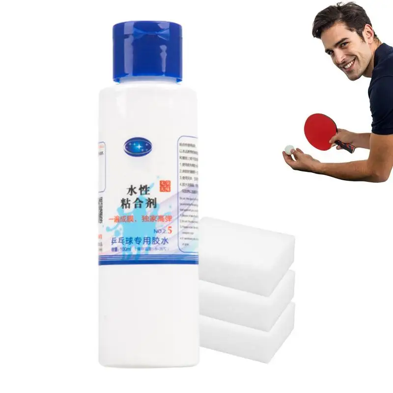 Клей на водной основе для ракетки пинг-понга 100 мл