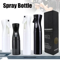 300ml high pressure continuous mist liquid refillable empty spray bottles water alcohol spray bottle pro salon hairstyling tool