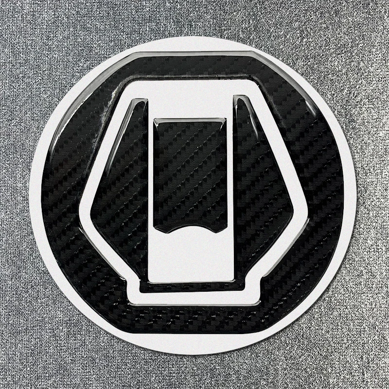 3D Motorcycle Fuel Tank Cap Sticker and Decals Carbon Fiber Decoration For BAJAJ Pulsar RS 200  NS200