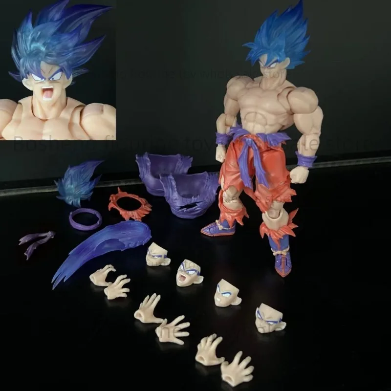 Фото В наличии: Фигурка Гоку Superaction Studio Kakarotto Dragon Ball Kaiouken, коллекционная модель SHF, игрушка №3
