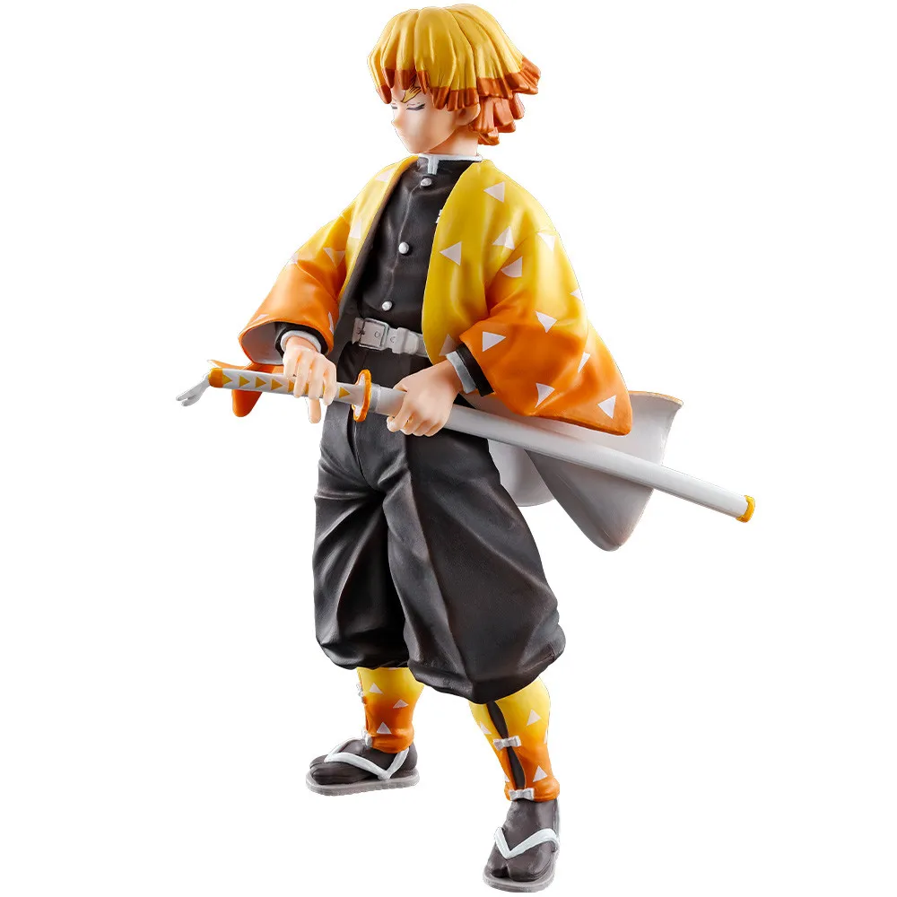 

Original Banpresto Ichiban Kuji Demon Slayer Kimetsu No Yaiba Movie Infinity Train Arc Agatsuma Zenitsu Action Figure Toys