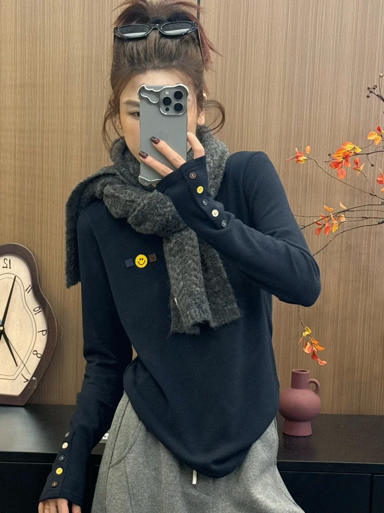 High Sense супер красивая внутренняя одежда на флисовой подкладке нижняя рубашка