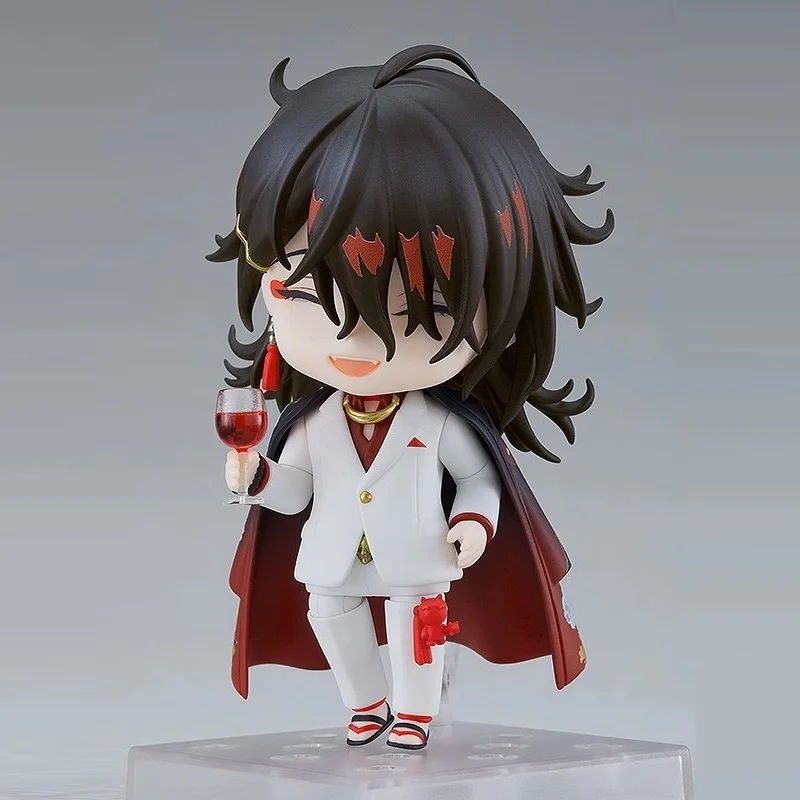 

10cm NIJISANJI Vox Akuma Figure Face Changing Q Version 2036 Kawaii Action Anime Collection PVC Model Doll Gift Toys for Kids