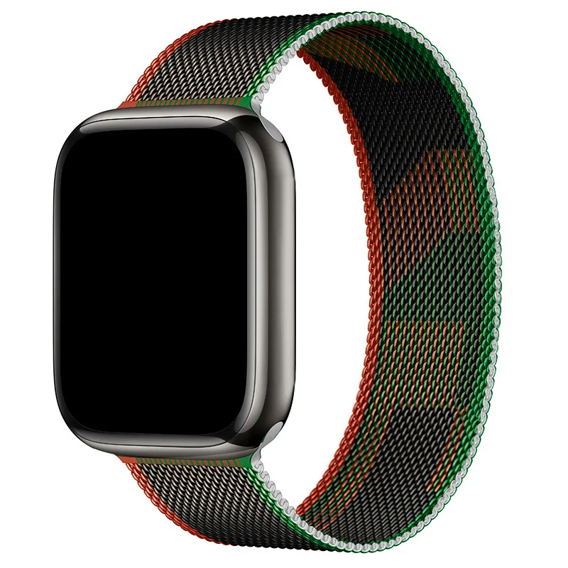 

Metal Stainless Steel Band for Apple Watch Bands 49mm 38mm 40mm 41mm 42mm 44mm 45mm Milanese Loop Strap iWatch Ultra 8 6 SE 5 43