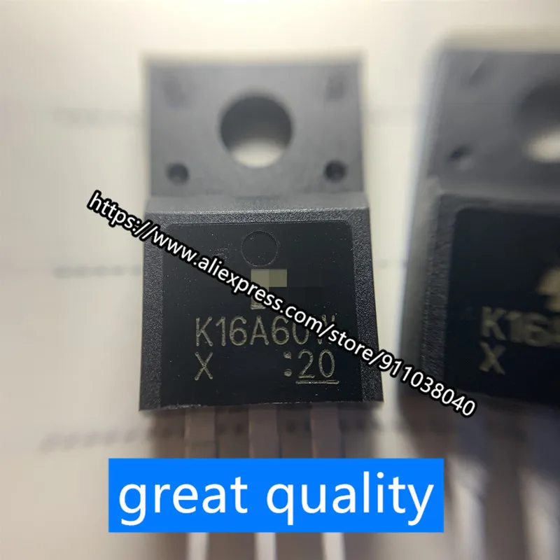 

10 шт./партия K16A60W TK16A60W TO-220F 600V 15.8A
