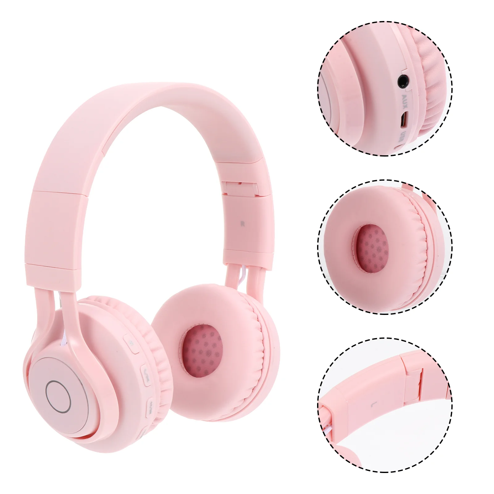 

1 Pc Fold-able Trendy Stereo Headphone Multipurpose Head-mounted Headphone