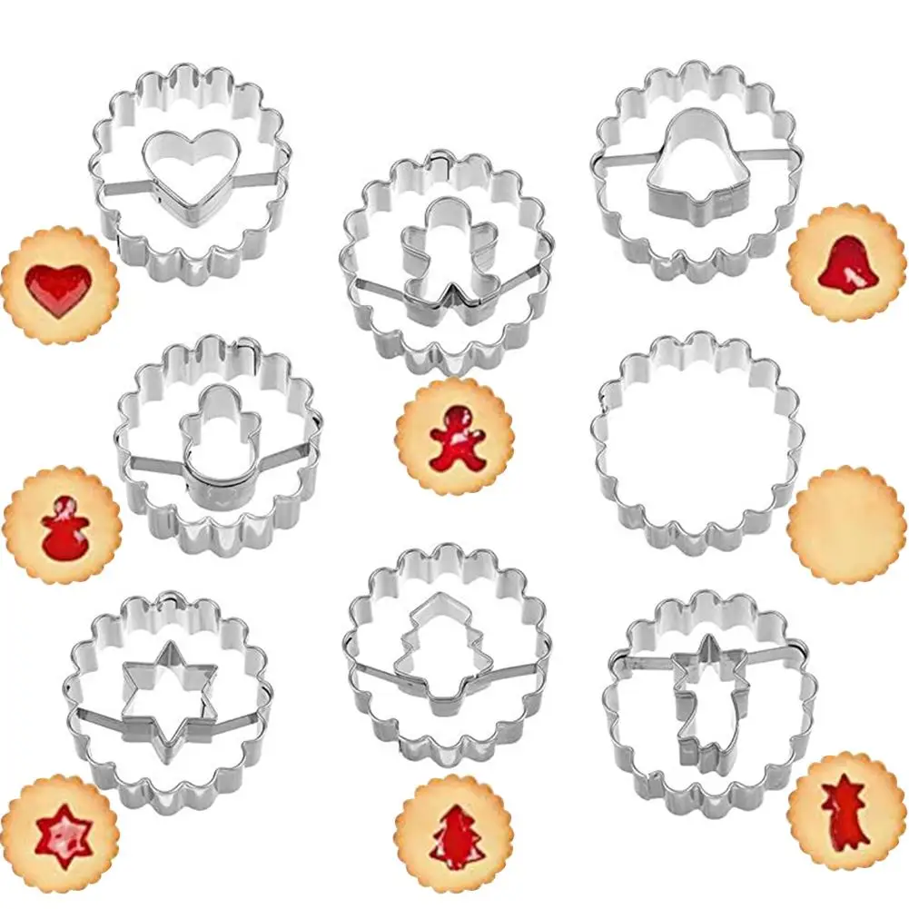 

8 шт./набор, формы для выпечки, из нержавеющей стали