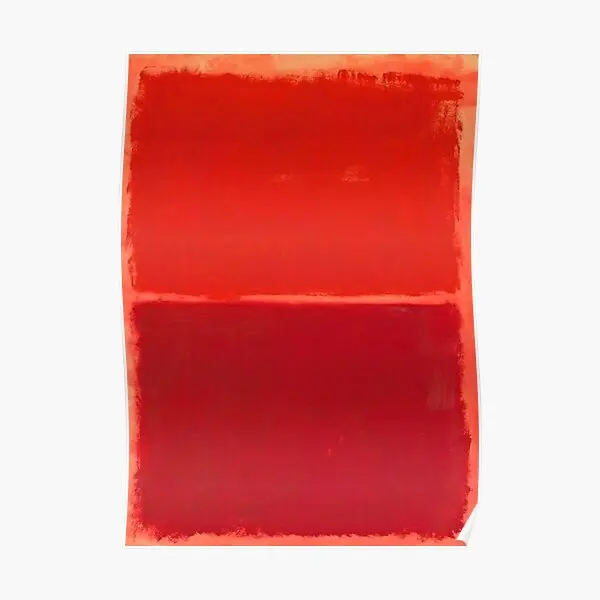 

Mark Rothko Painting Red Dark Red Art Poster Modern Home Print Art Decor Vintage Wall Mural Painting Funny Picture No Frame