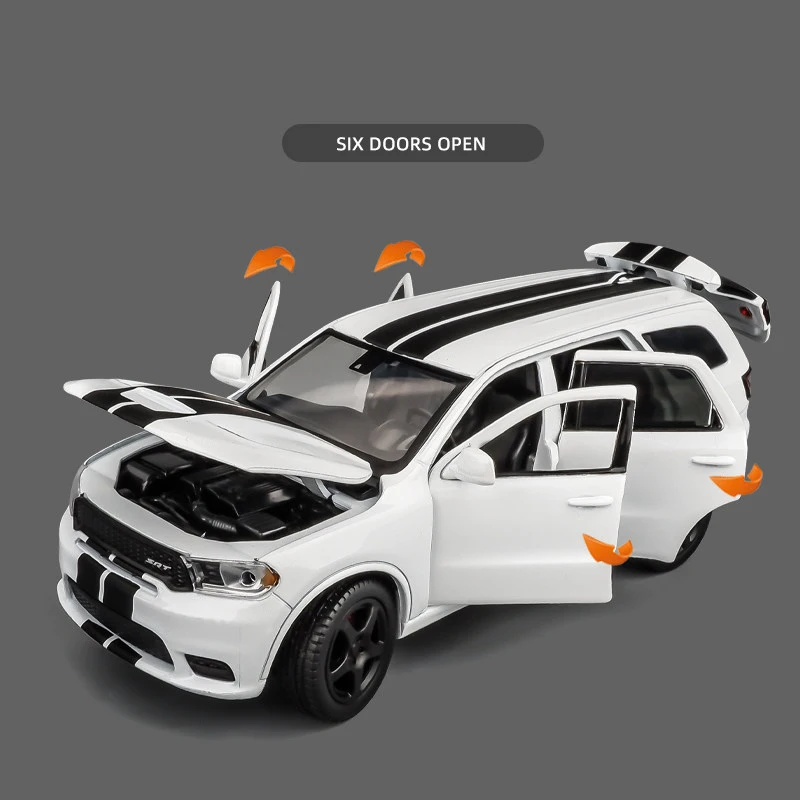 Новинка 1:32 Dodge Durango XT внедорожник из сплава Модель автомобиля Diecast и игрушечные