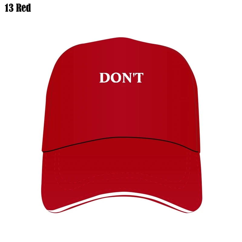 

Don'T Letter Print Women Custom Hat Mesh Outdoor Flat Brim Women Bill Hats Ladies Fashion Cap Caps Flat Brim Mujer