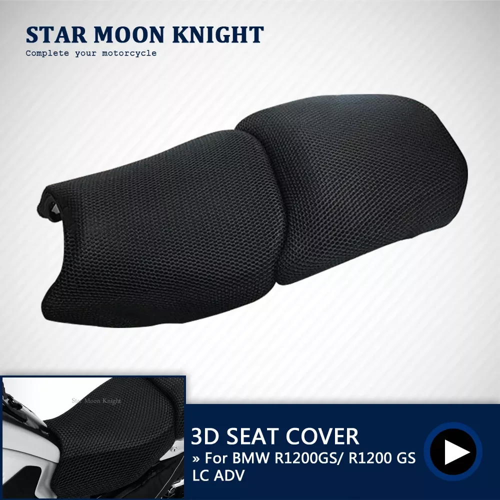 

NEW2023 For BMW R1200GS Motorcycle Protecting Cushion Seat R 1200 GS LC ADV Adventure Fabric Saddle Cool Cover Motorbike Accesso
