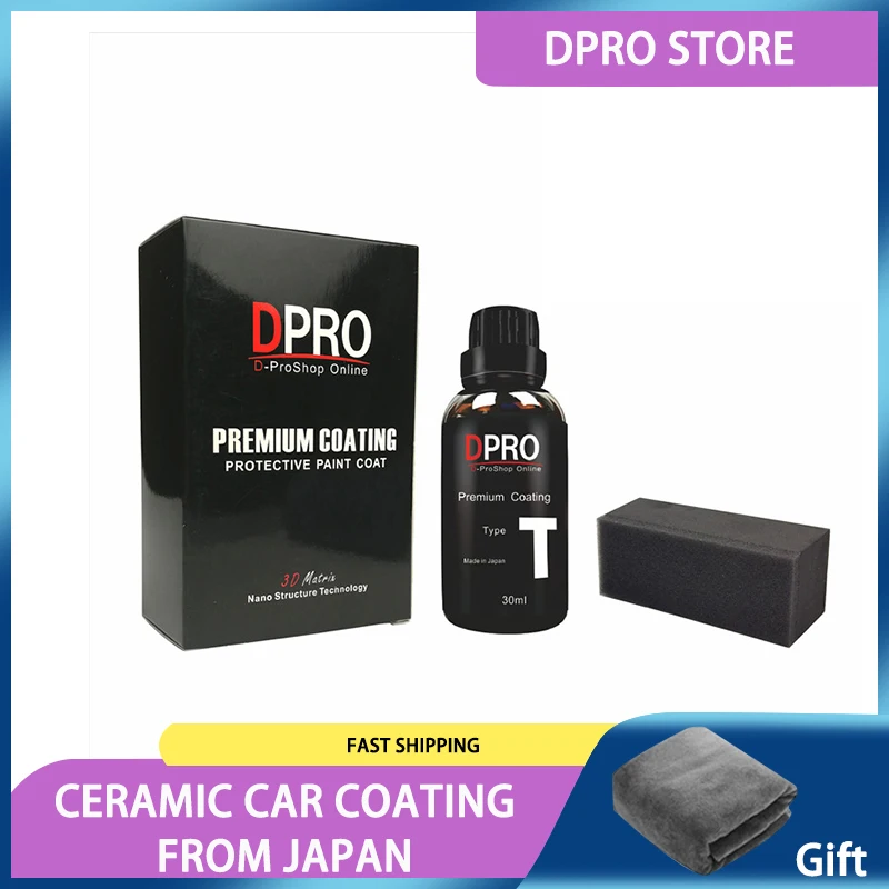 

Dpro Ceramic Car Coating Nano Paint Care Car Liquid Glass Anti Scratch Hydrophobic Crystal Plating Solution Imported From Japan