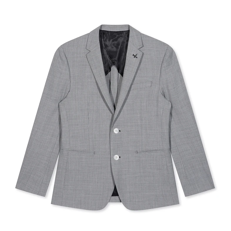 Мужская одежда серии G Cut the Tag off осень 2023 новый серый облегающий модный комплект