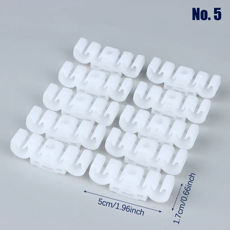 

10 шт., автомобильный кронштейн для тормозной магистрали, зажимы для вакуумного шланга, зажимы для трубок шасси Santana Chery, зажим для фиксированной линии, крючки