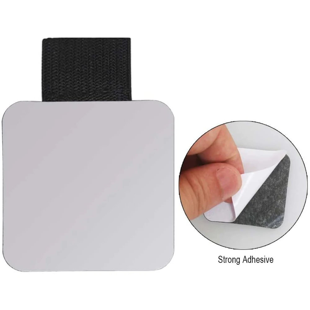 

12 шт., самоклеящиеся держатели для ручек из искусственной кожи