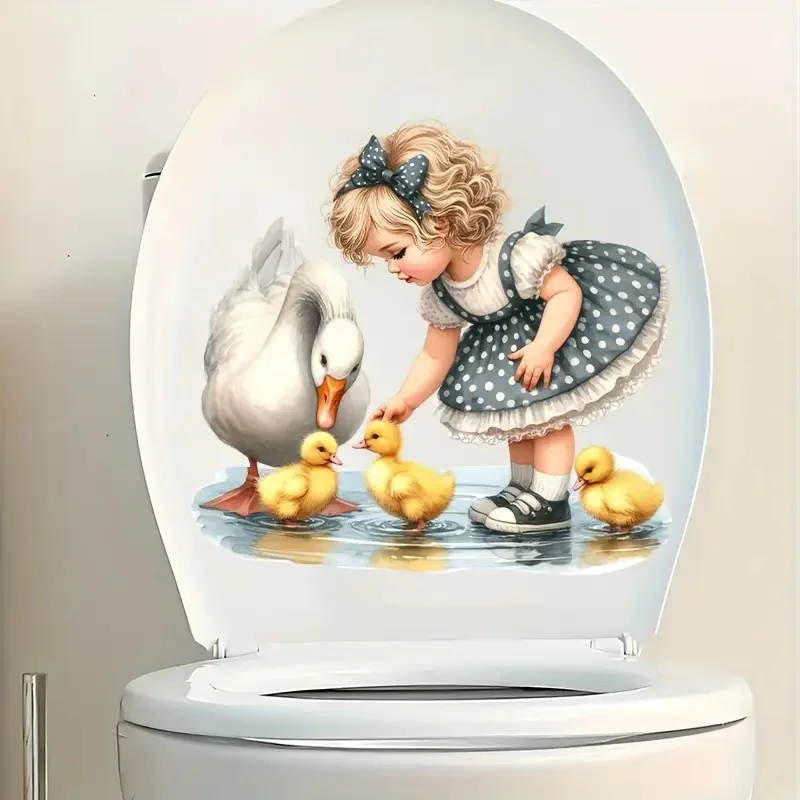 

Наклейка на стену "Белый лебедь и утечки", ПВХ