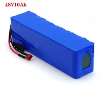 original 48v lithiumion battery 48v 10ah 1000w 13s3p lithium ion battery pack for electric bicycle scooter with bms