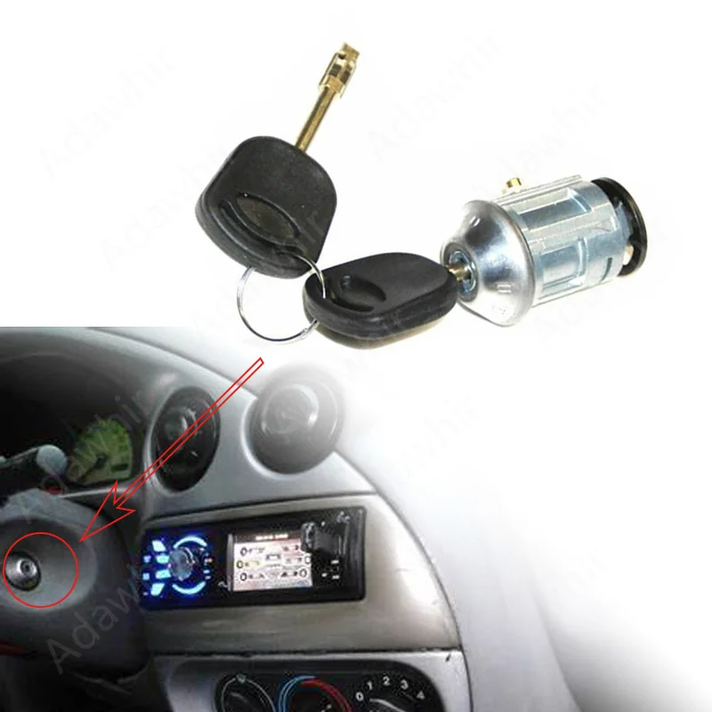 Ignition Key Switch Lock Cylinder 1022184 for Ford FOCUS ESCORT  TRANSIT MONDEO KA 94AGA3697AB Ignition Switch Ignition Lock