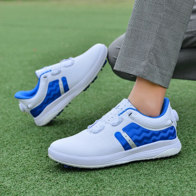 Unisex Golf Ball Men's Professional Comfortable Golf Training Shoes Size 36-46 Grass Walking Shoes Men's Nail Free Golf Sneakers