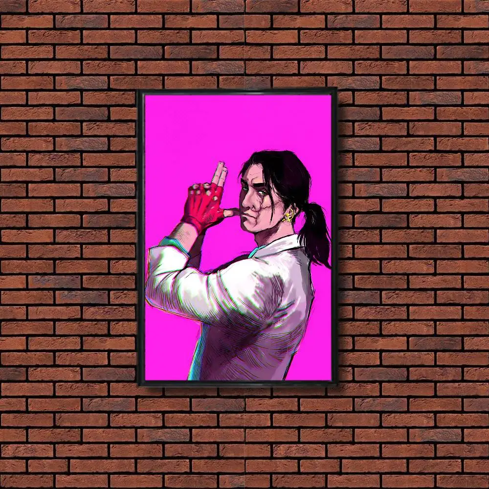 Фото Постер-наклейка The Son Jacket Biker Hotline Miami: высококачественный эстетичный декор для стен в общежитии и гостиной, подарок №2