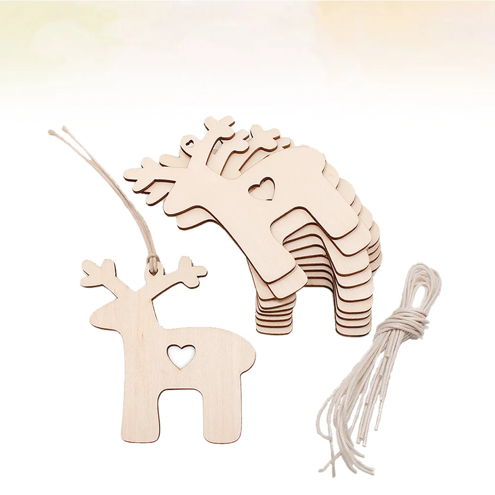 

Christmas Hanging Wooden Wood Ornaments Xmas Cutouts Crafts Ornament Tags Graffiti Slice Unfinished Carving Shop Home Diy Door