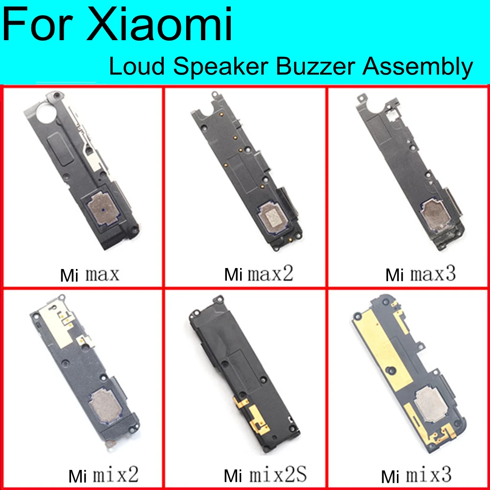 

New Loud Speaker Buzzer Ringer Flex Replacement Parts For Xiaomi Mi Mix MAX 2 3 Mix2 Mix2S Mix3 Max Max2 Max3
