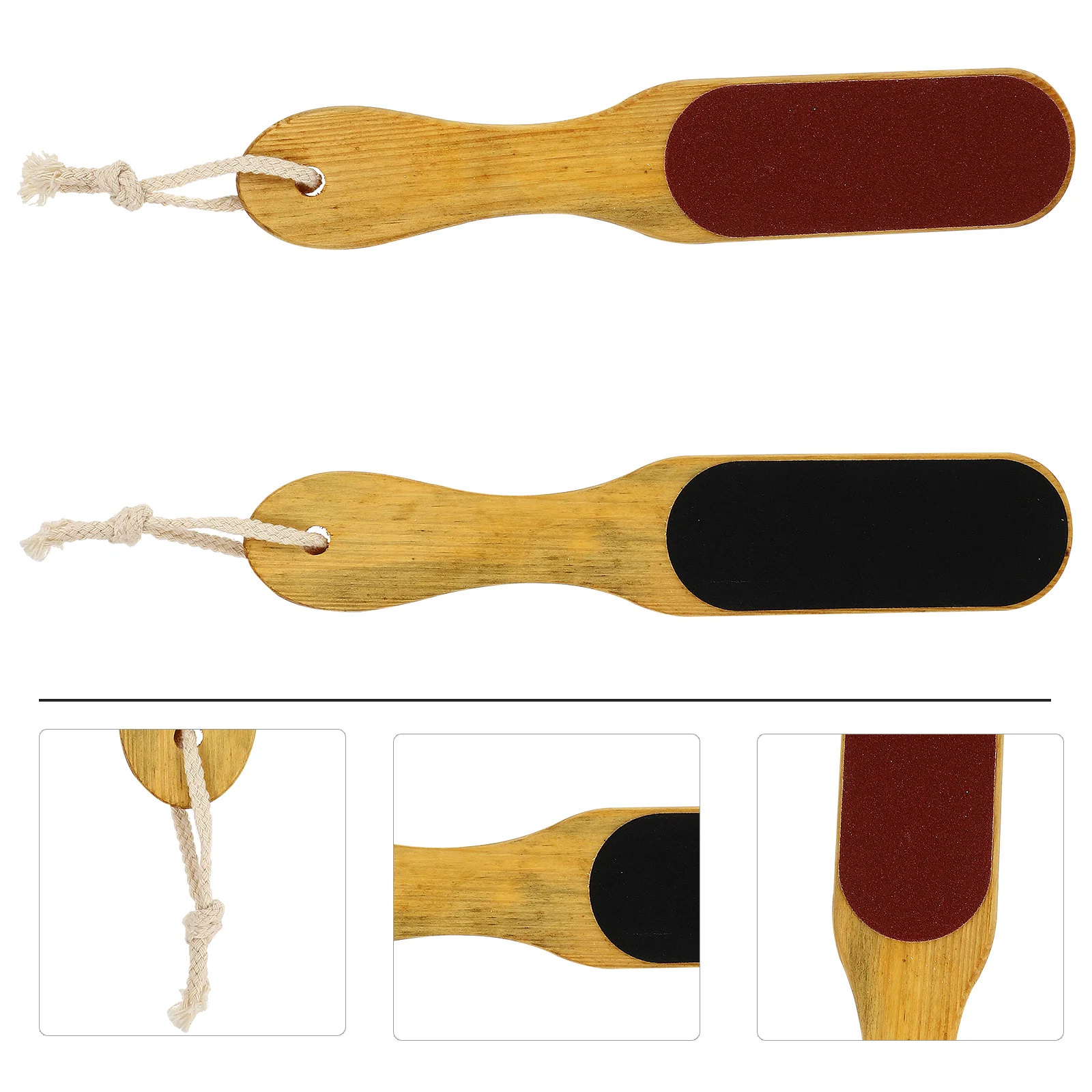 

2Pcs Foot Care Dead Skin Remover Callus Double Side Tools (Assorted Color)