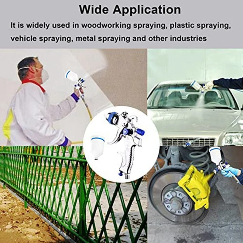 Набор распылителей для покраски Hvlp Металлическая Насадка 1 4 мм 7 2 0 набор