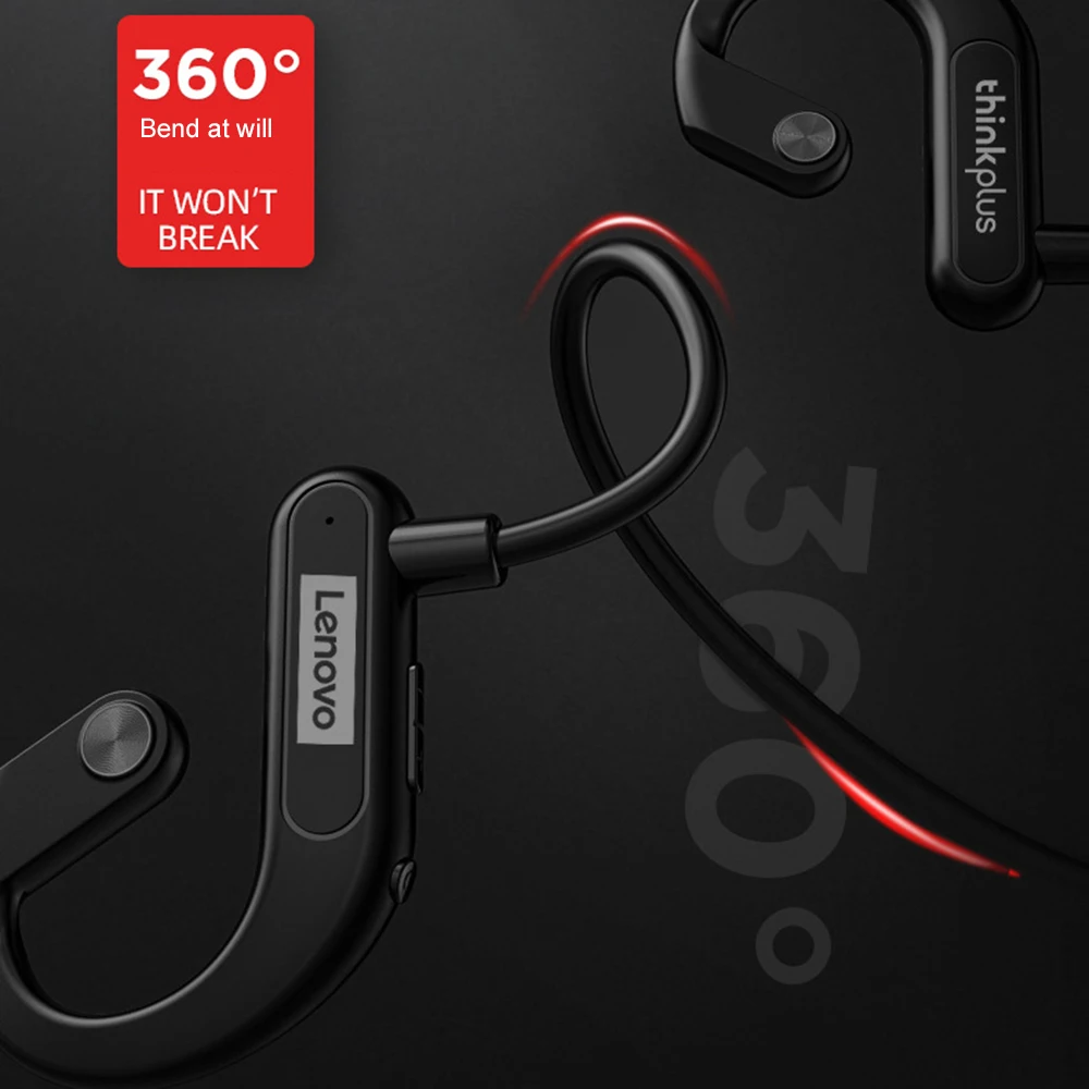 

X3 Wireless Bluetooth Earphone Air Conduction Sport Headset IPX5 Waterproof Neckband with Mic Noise Cancelling Earbuds
