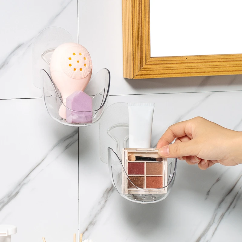 

Multifunctional Beauty Egg Facial Cleanser Powder Storage Rack Finish Gourd Cotton Drying Drain Rack Home Decor