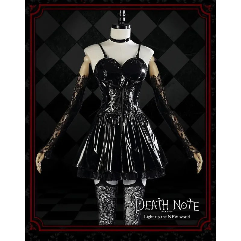 Женский костюм для косплея Мила Амане кожаное сексуальное ожерелье с париком