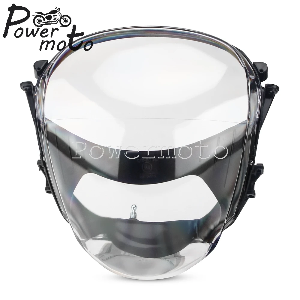 Фото Стеклянная крышка фары скутера для Piaggio Zip 100 98 4T 125 124 50 49 2T AC 50 49 4T 50 2T DT LC SP Защита передних фар №4