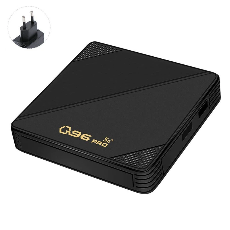 Приставка Смарт-ТВ Q96 PRO Android 10 0 четырехъядерный процессор Amlogic 2 4 ГГц/телефон