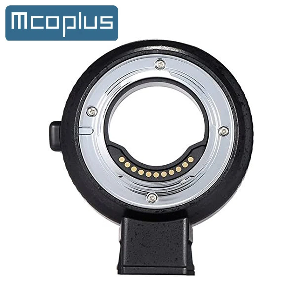 

Mcoplus EF-M4/3 Auto-Focus Lens Adapter for Canon EF Lens to Olympus Panasonic M4/3 Camera GH4 GH5 GF8 GF9 GX8 GX85 E-M5 E-M10