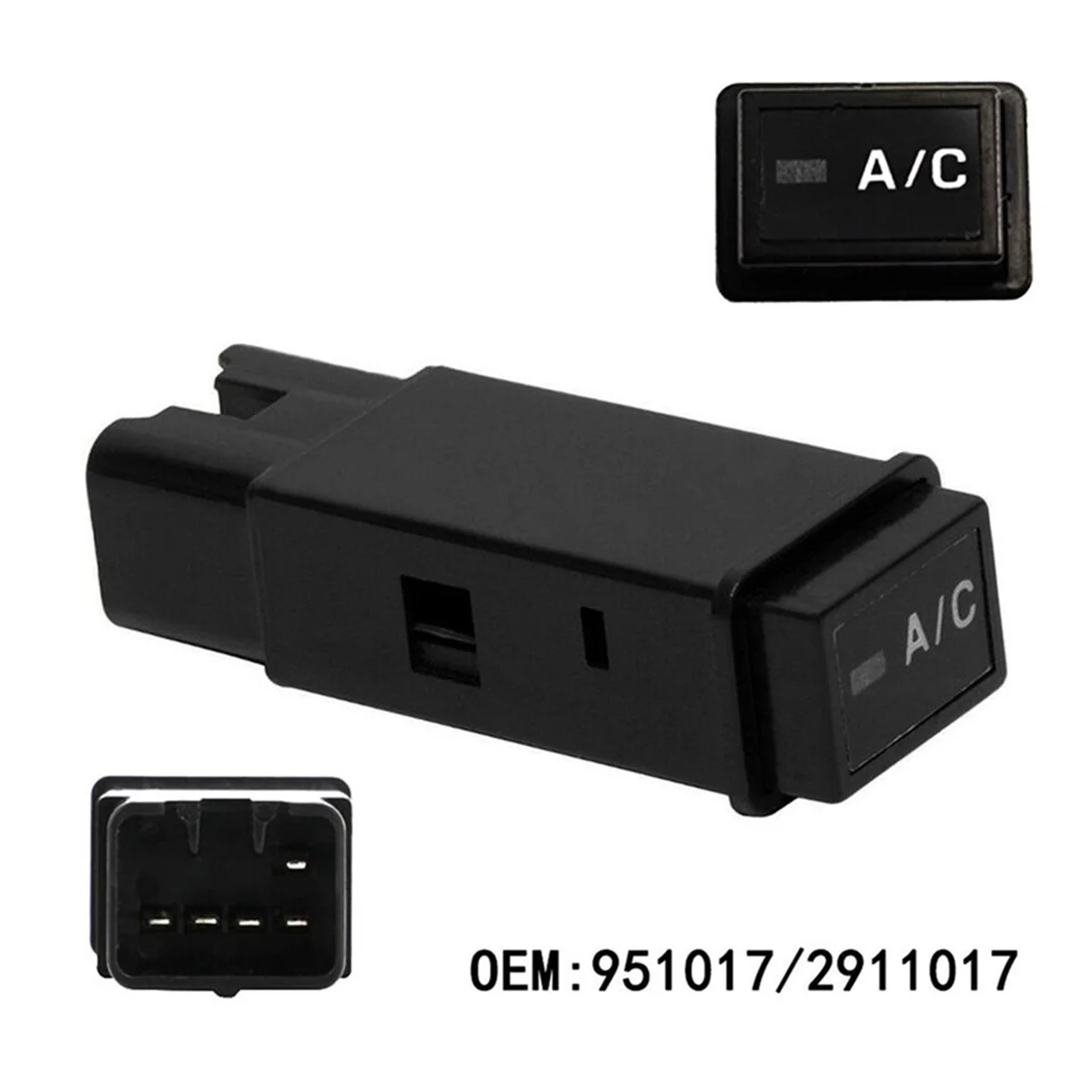 Кнопка переключателя кондиционера 2911017 84660-0B010 5 контактов для Toyota T100 4runner RAV4 Tacoma