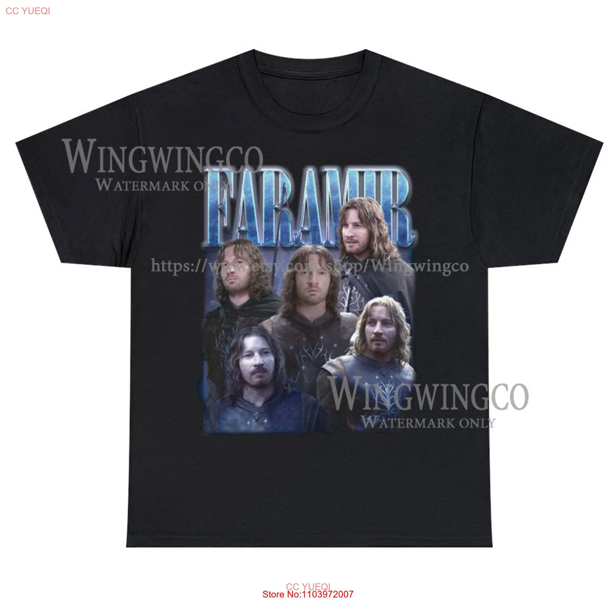 Винтажная Футболка Faramir с длинным или коротким рукавом