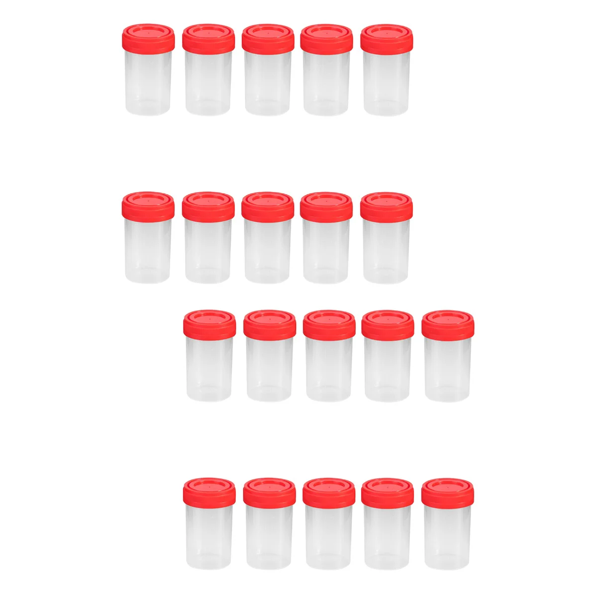 

Cup Sample Cups Urine Specimenfluid Collectionliquidcontainer Laboratory Bottle Lids Lid Sterile Patient 60Ml Disposable