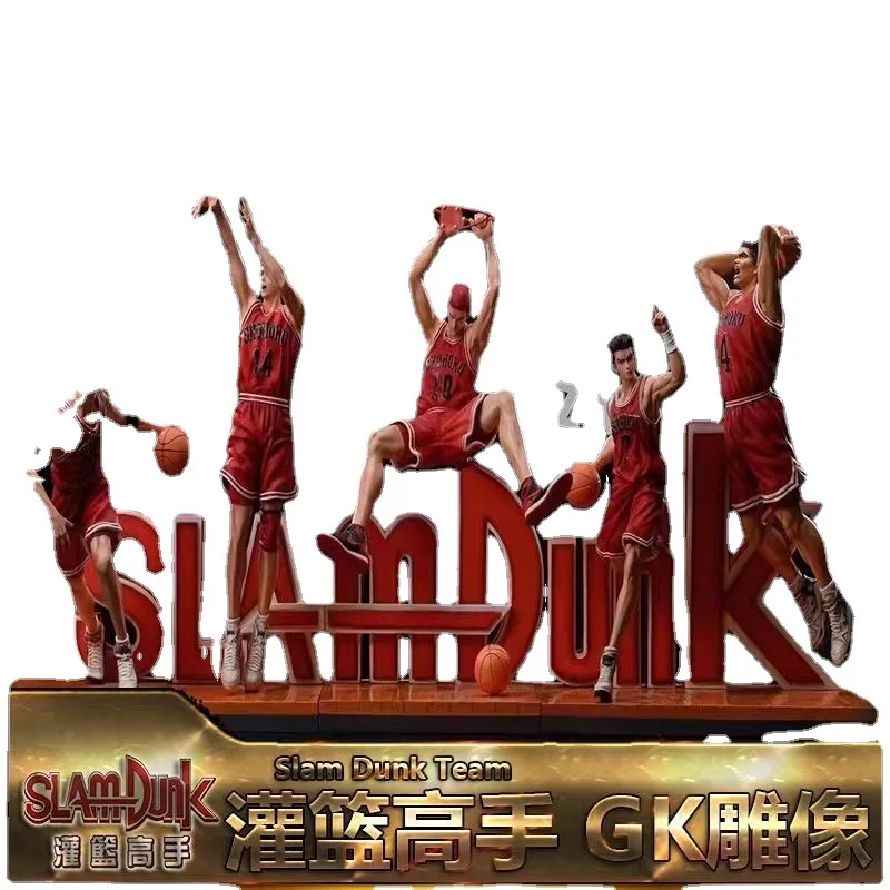 

Hanamichi Sakuragi Rukawa Kaede Basketball Team Anime Figure 27cm-39cm Gk Action Figure Collectible Handmade Dolls Gifts