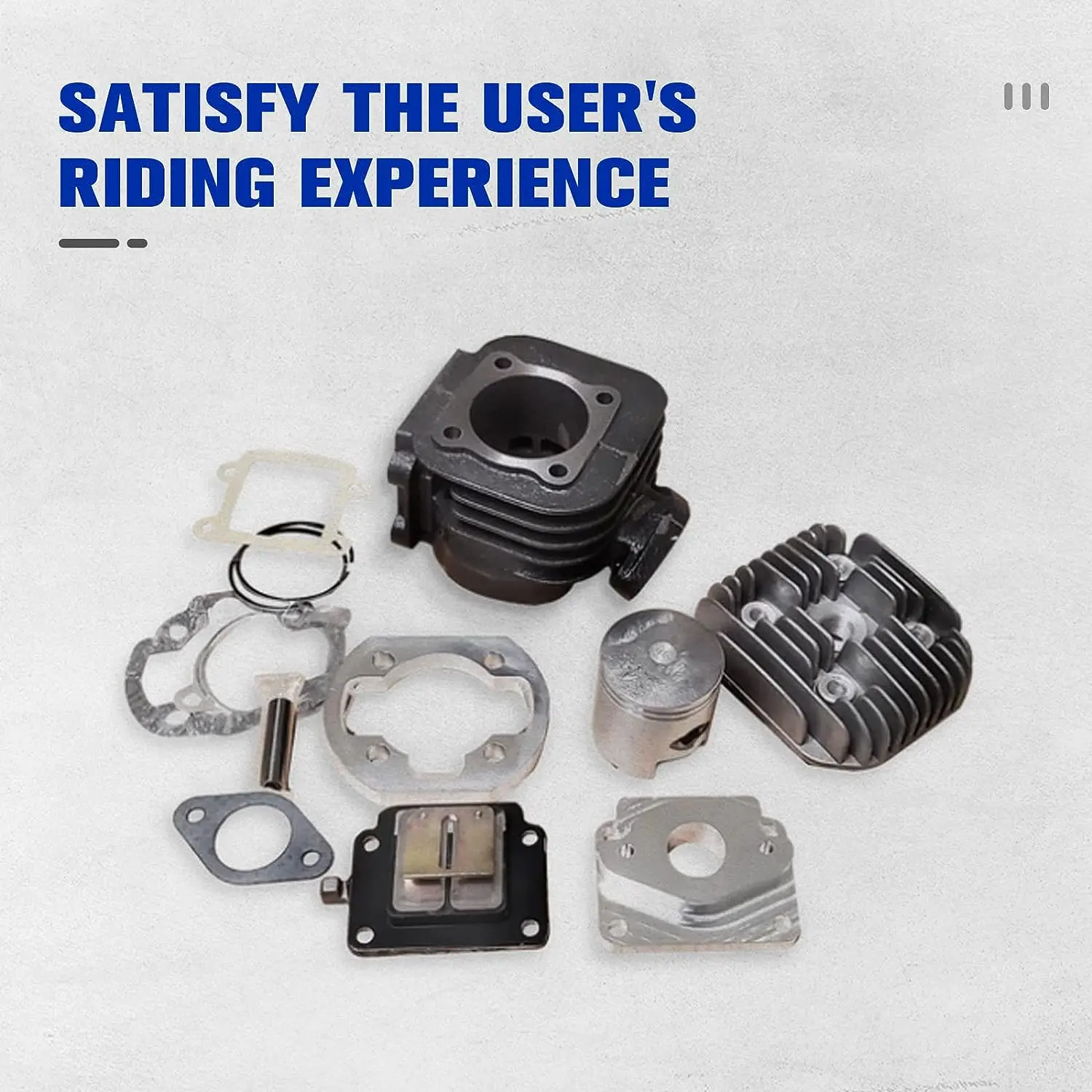 Комплект для вертикального переоборудования поршня с большим диаметром 47 мм