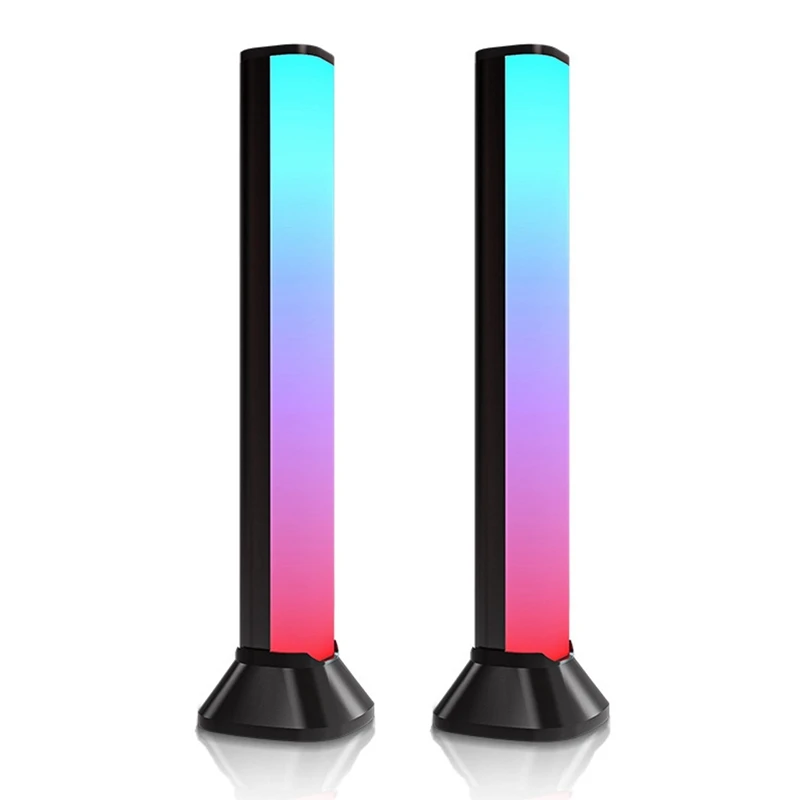 

USB Atmosphere Light 5W RGB+W Desktop Voice-Activated RGB Magic Color Pickup Light Home Decorative Bedroom Night Light