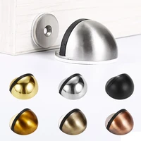 new stainless steel rubber magnetic magnetic door stopper non punching sticker hidden door holders floor nail free door stops