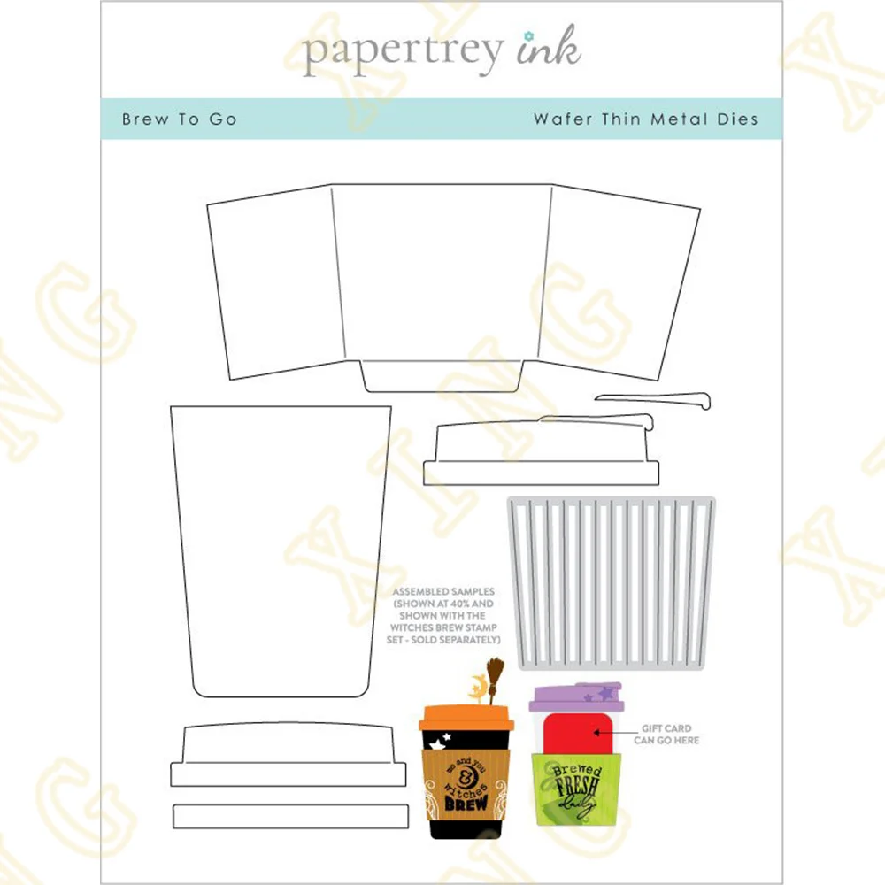 

2022 New Arrival Metal Cutting Dies Scrapbook Diary Decoration Stencil Embossing Template Diy Greeting Card Handmade Brew to Go