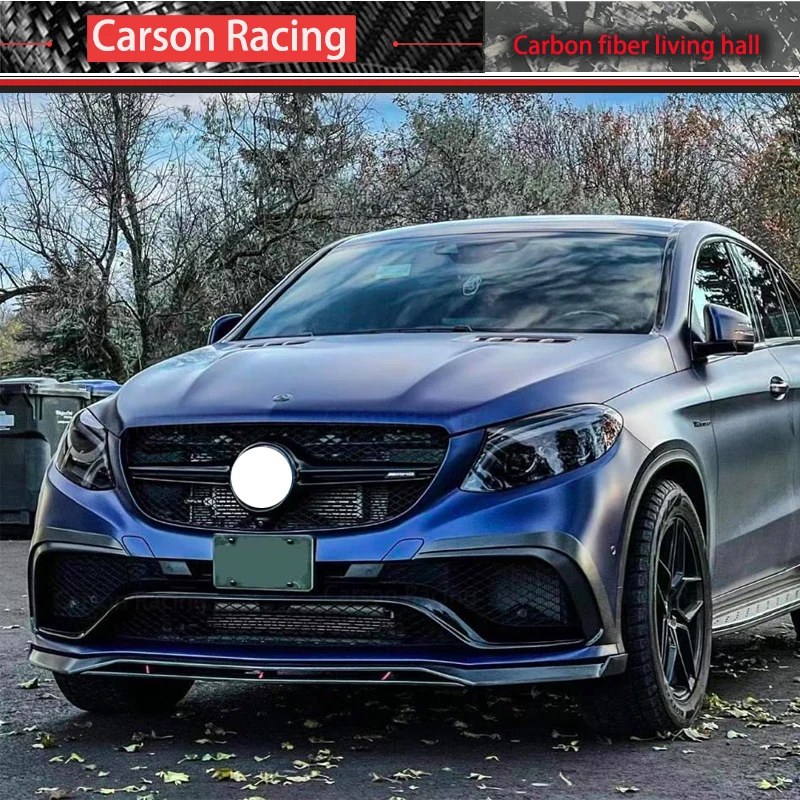 

For ​Benz GLE63S W166 Install BS Style Real Carbon Fiber Front Lip