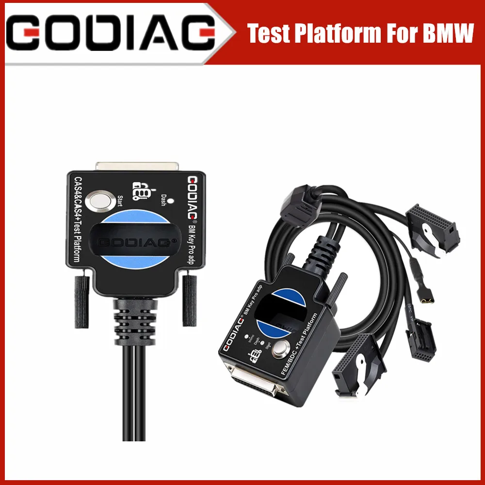 Тестовая платформа GODIAG для BMW CAS4 / CAS4 +/FEM/ BDC, скамное соединение для программирования, работает с IM608/ VVDI2/ CGDI/ACDP, все потерянные ключи
