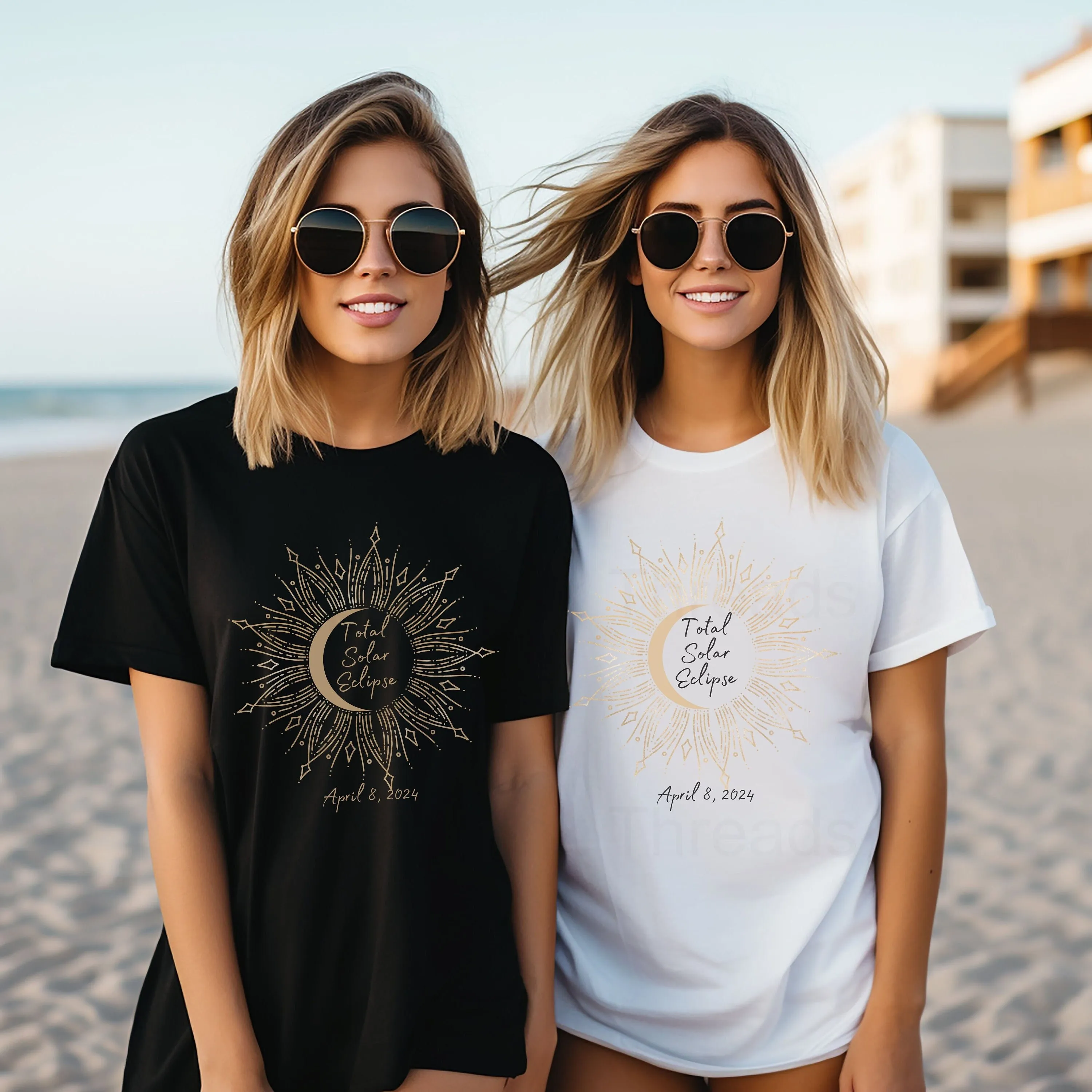 Футболка Total Solar Eclipse первоапрель 8-й сувенир любитель астрономы одинаковая группа