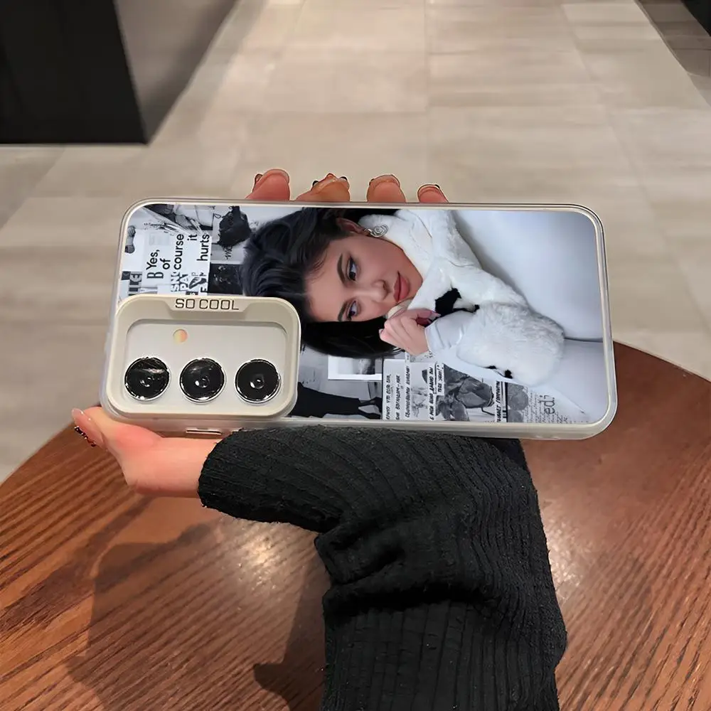 Чехол для телефона K-Kylie J-Jenner Samsung S25 S24 Ultra 23 Fe 22 Plus Galaxy A54 A55 A13 A15 A25 A34 Цветной