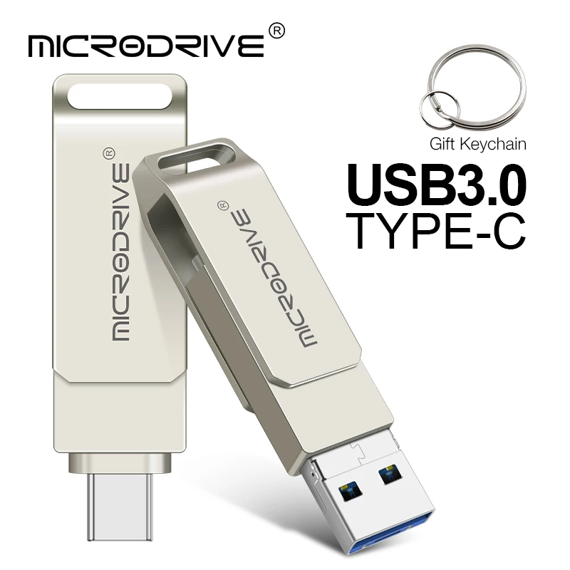 

For phone type c OTG flash drive memory stick 128GB 256GB micro usb pendrive 3 in 1 USB 3.0 Flash Drive 16GB 32GB 64GB pen drive