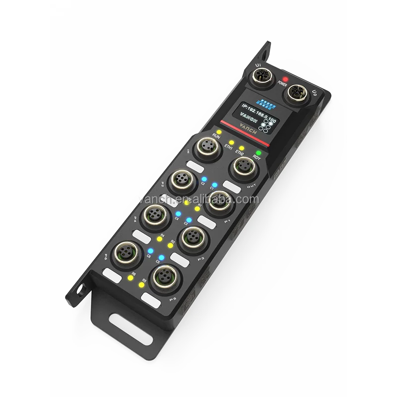 Промышленный шлюз считывателя Vanch VG-M106 подключается 6 головок для чтения и записи