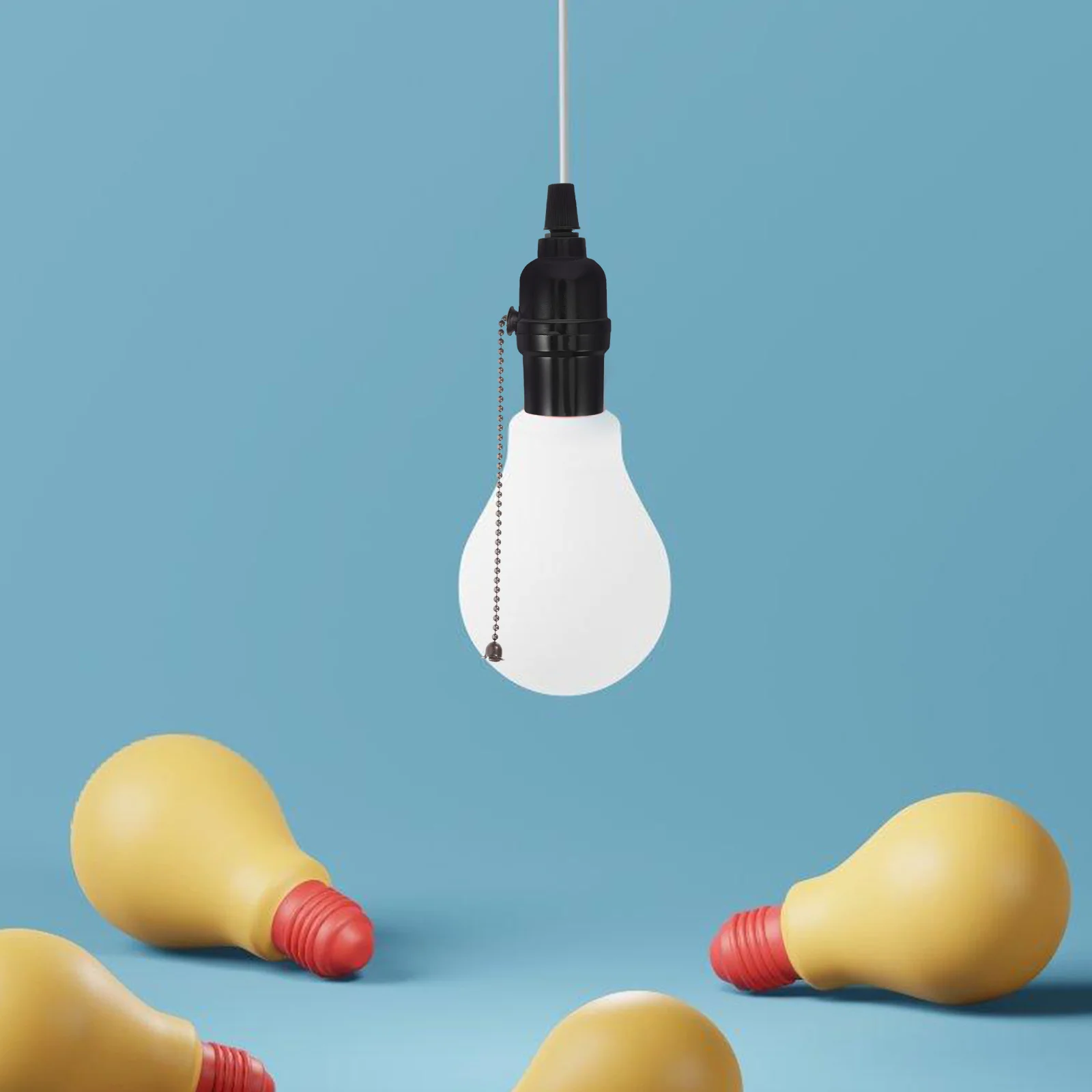 Потолочный светильник цоколь бакелитовый держатель лампы аксессуар на молнии с