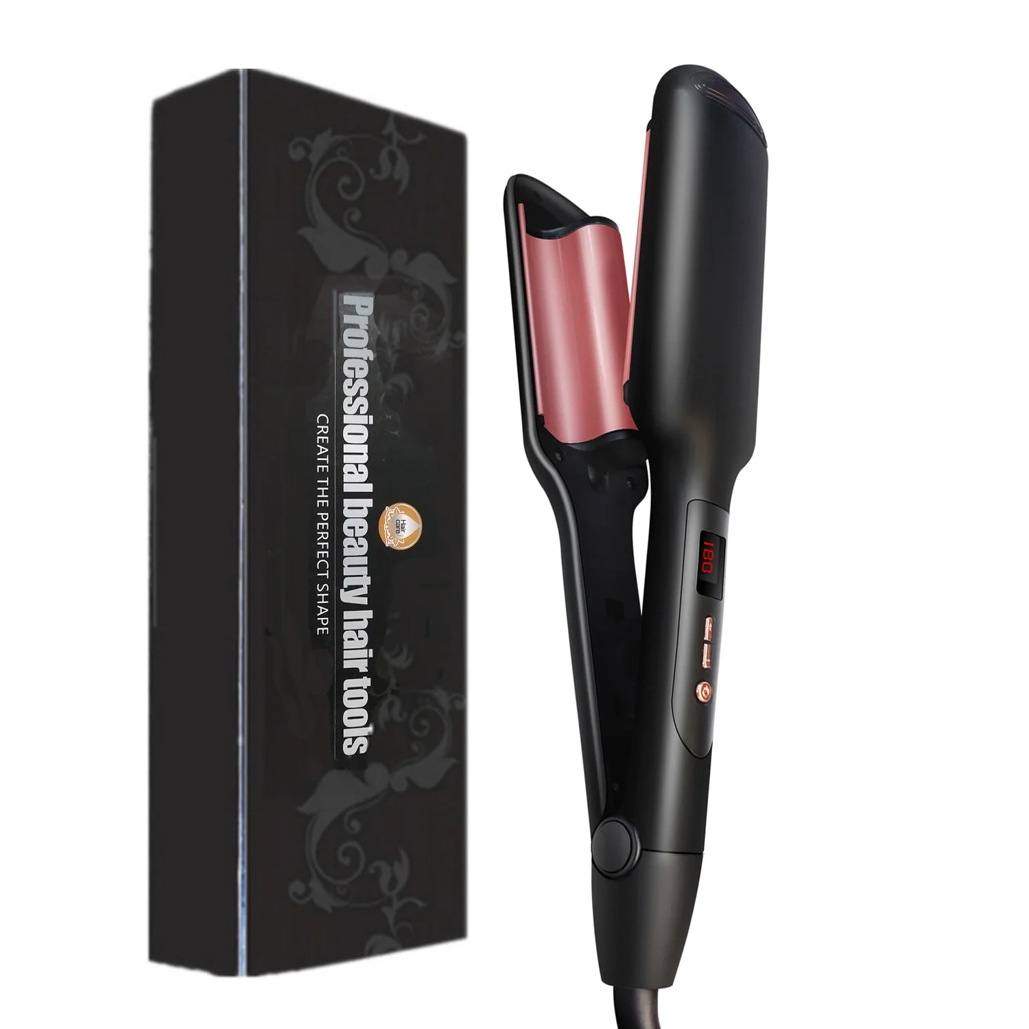 Professional Wave Hair Styler 3 Barrels Big Wave Curling Iron Hair Curlers Crimping Iron Fluffy Waver Salon Styling Tools